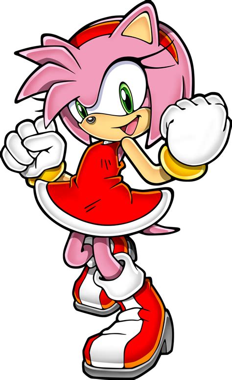 sonic the hedgehog and amy rose|is amy sonic's girlfriend.